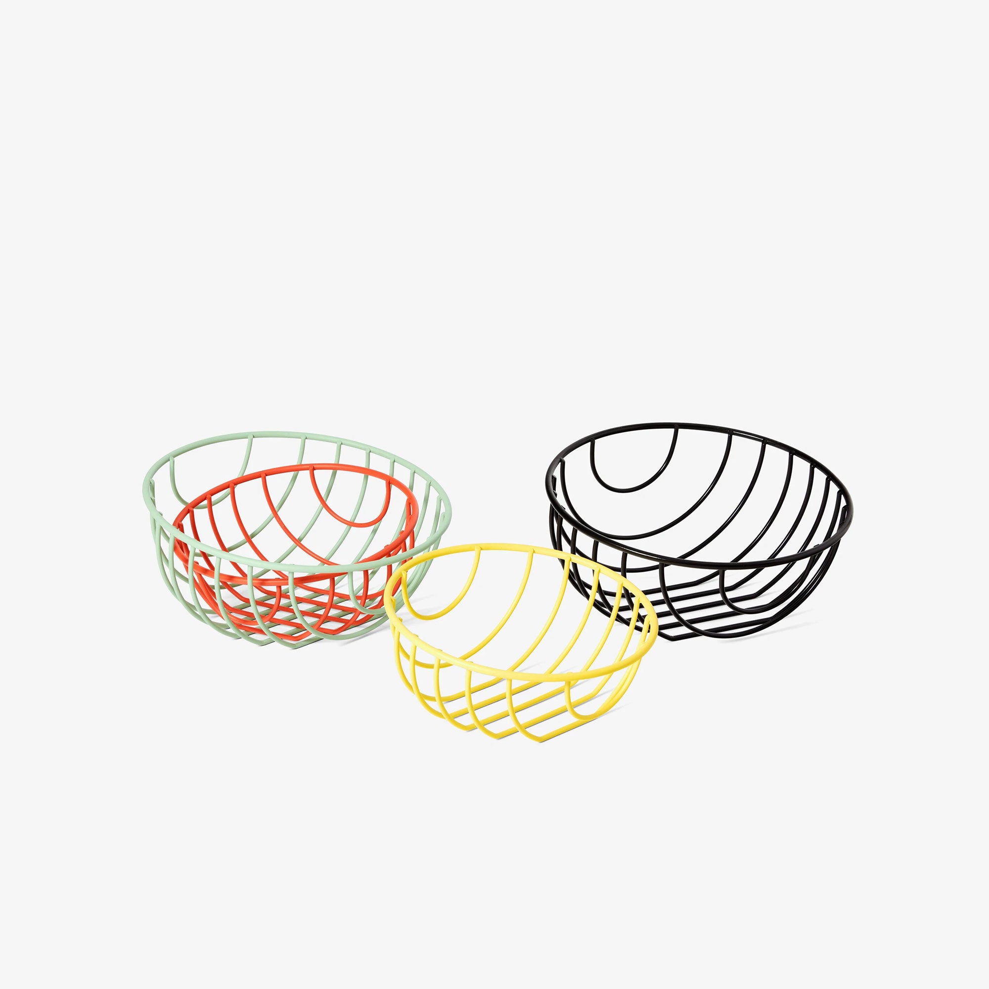 Areaware Outline Basket Small - Yellow
