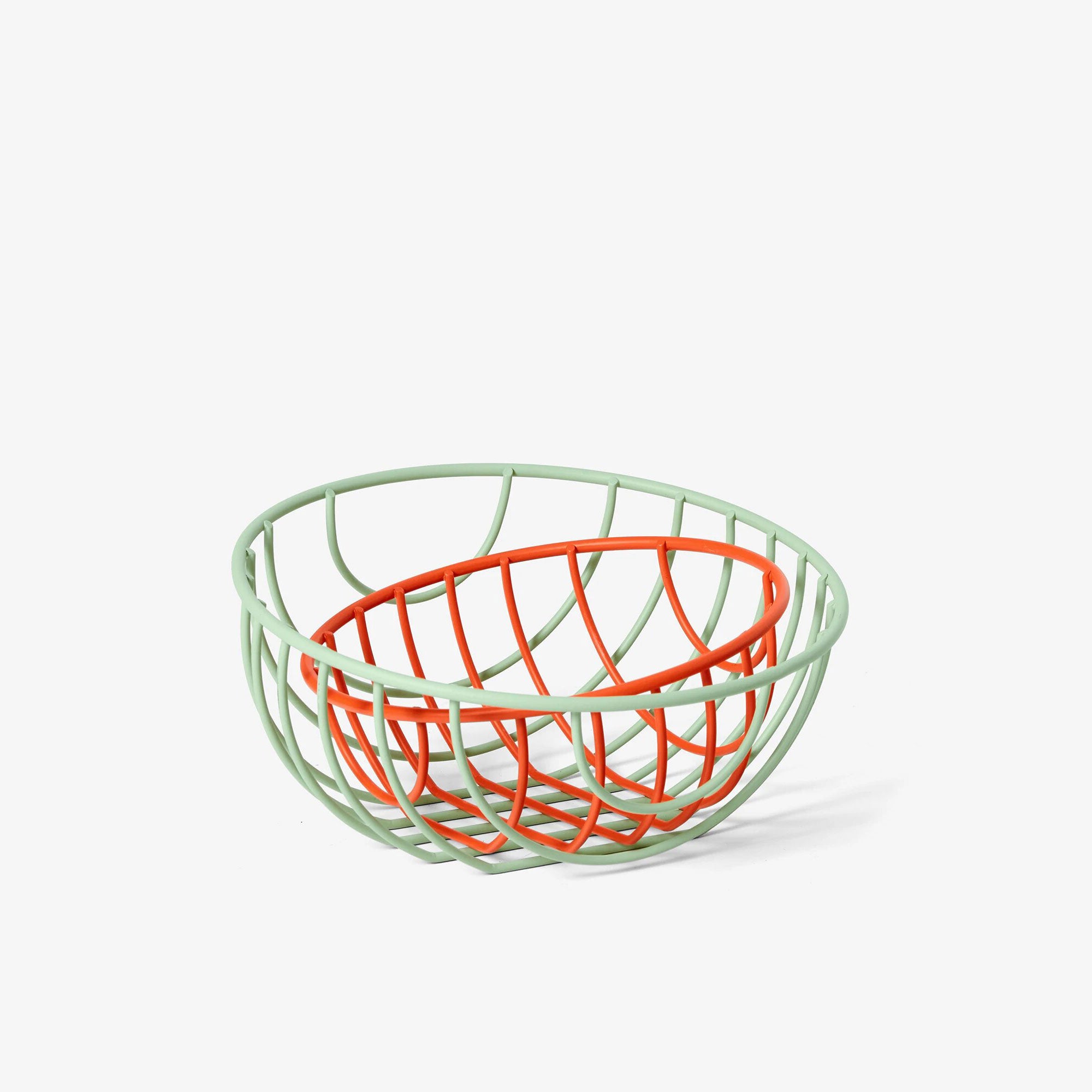 Areaware Outline Basket Green/Red Set