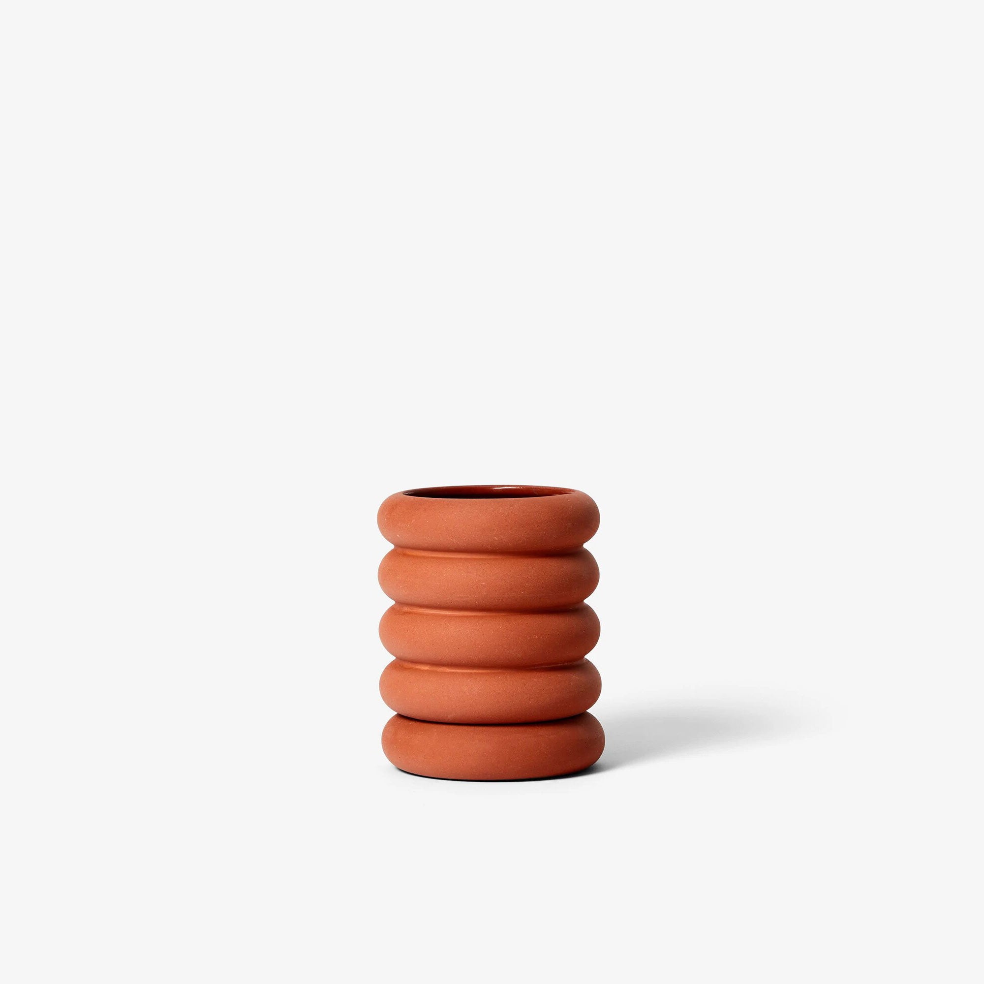 Areaware Stacking Planter in Terracotta - Mini-Tall