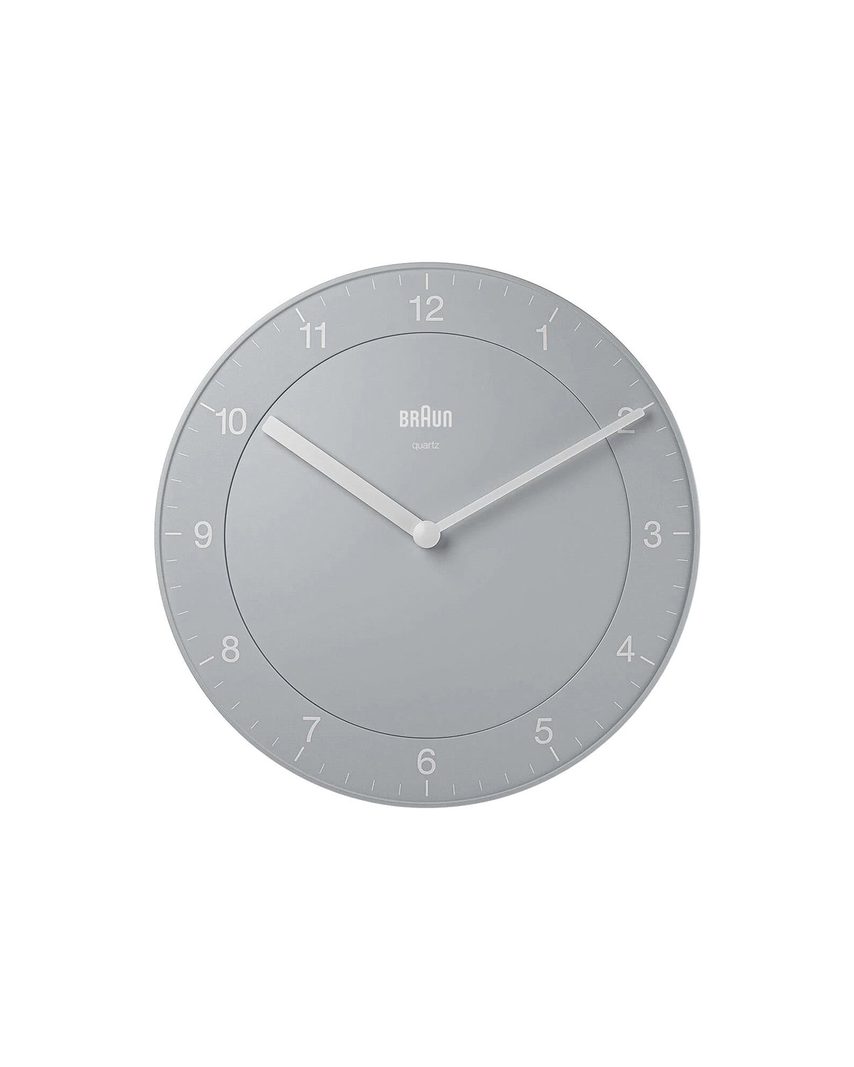 Braun Classic Wall Clock - Grey- BC06G