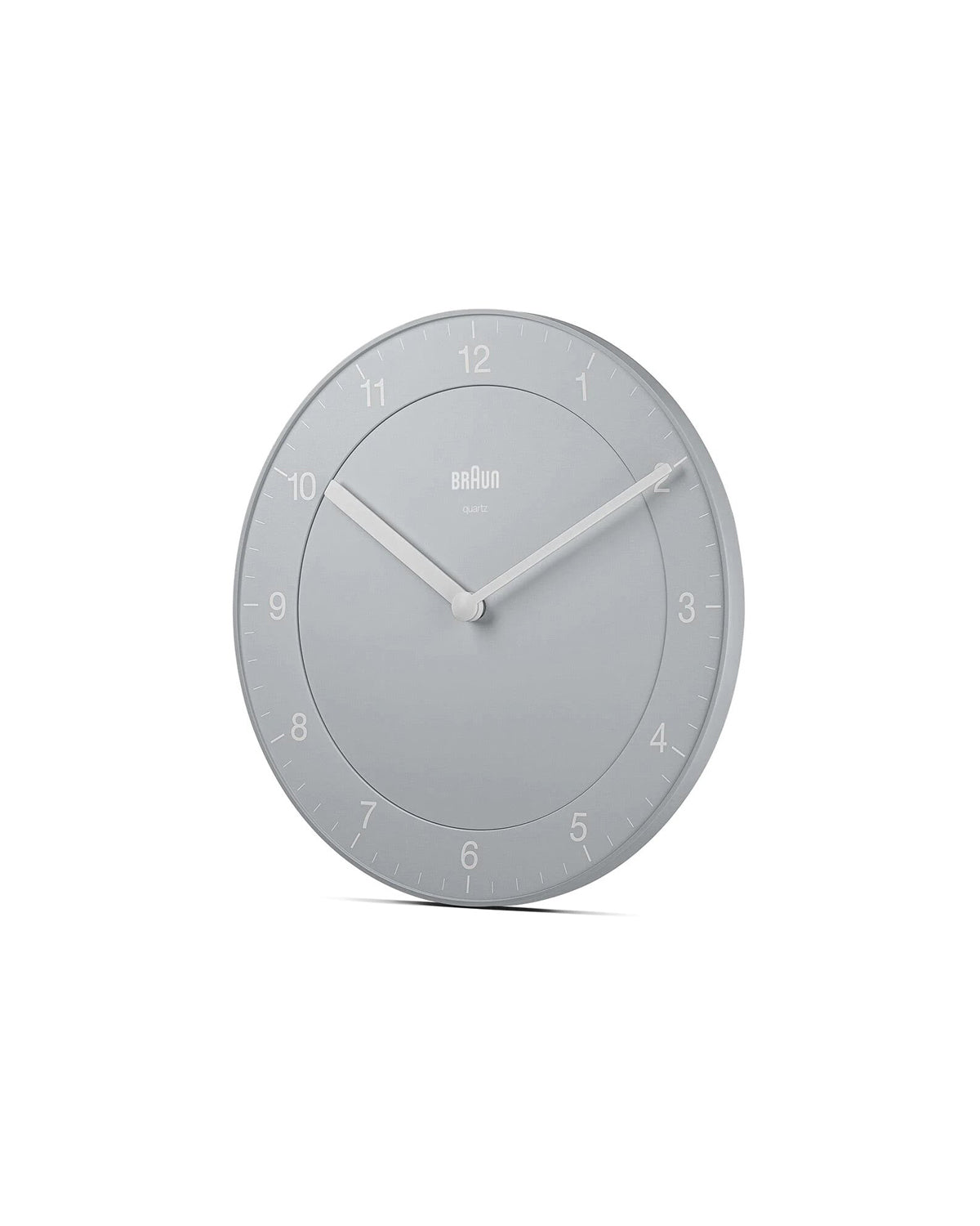 Braun Classic Wall Clock - Grey- BC06G