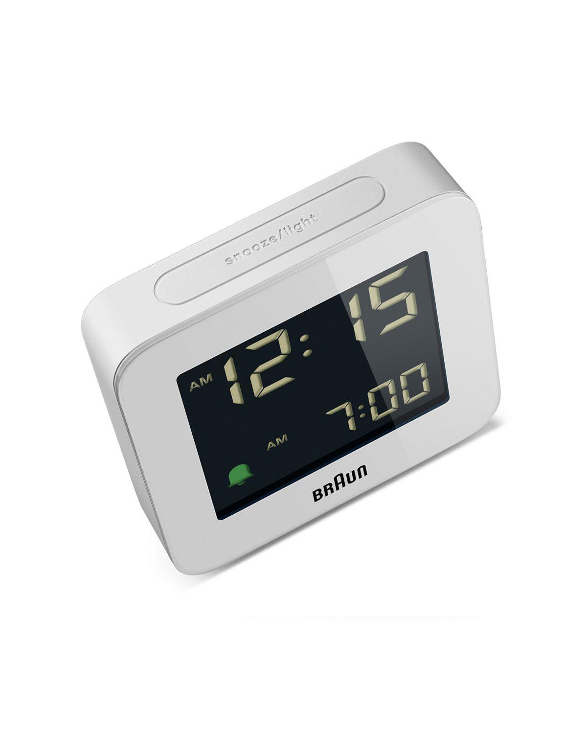 Braun Digital LCD Alarm Clock - BC09