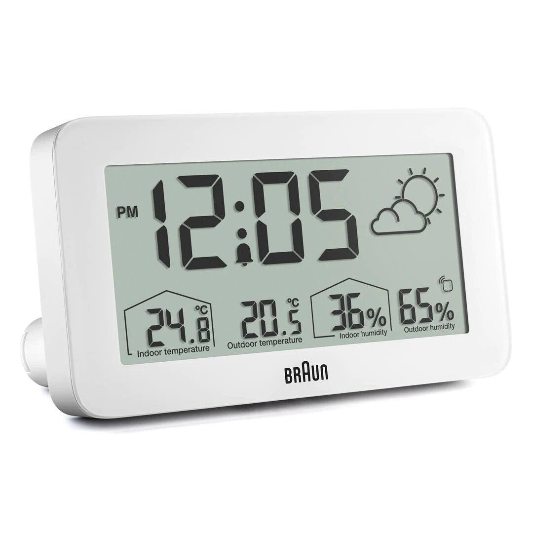 Braun Digital Weather Station and Alarm Clock - BC13