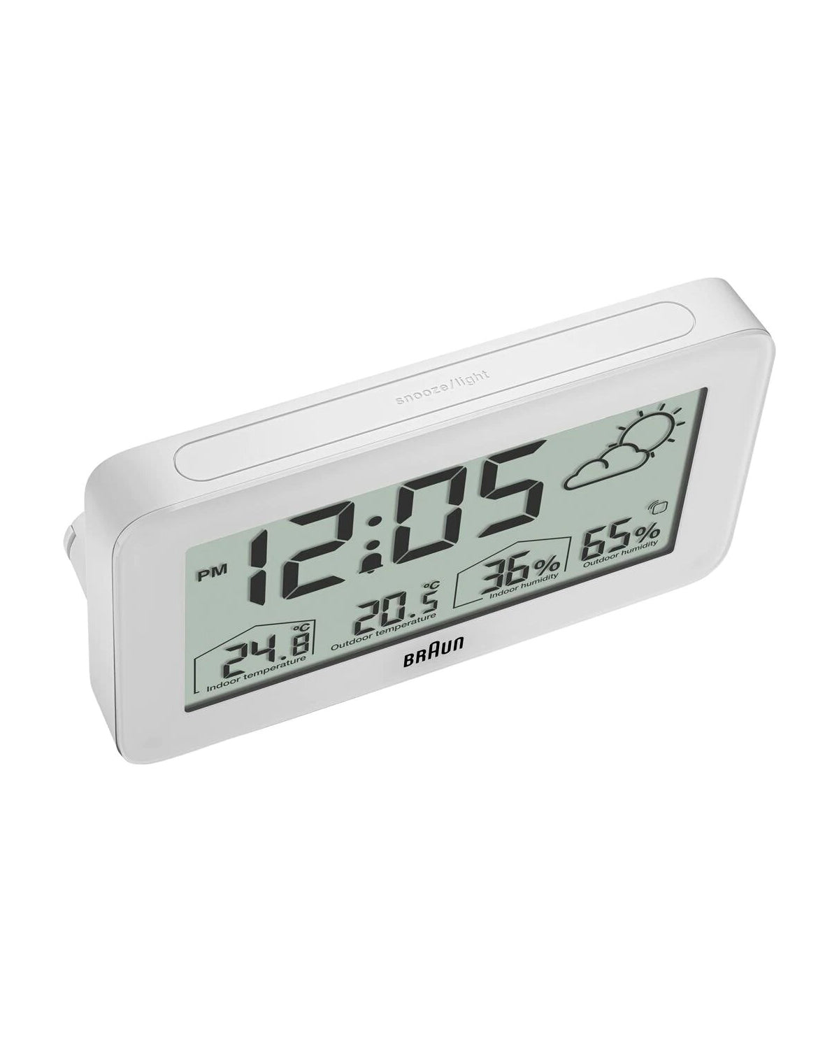 Braun Digital Weather Station and Alarm Clock - BC13