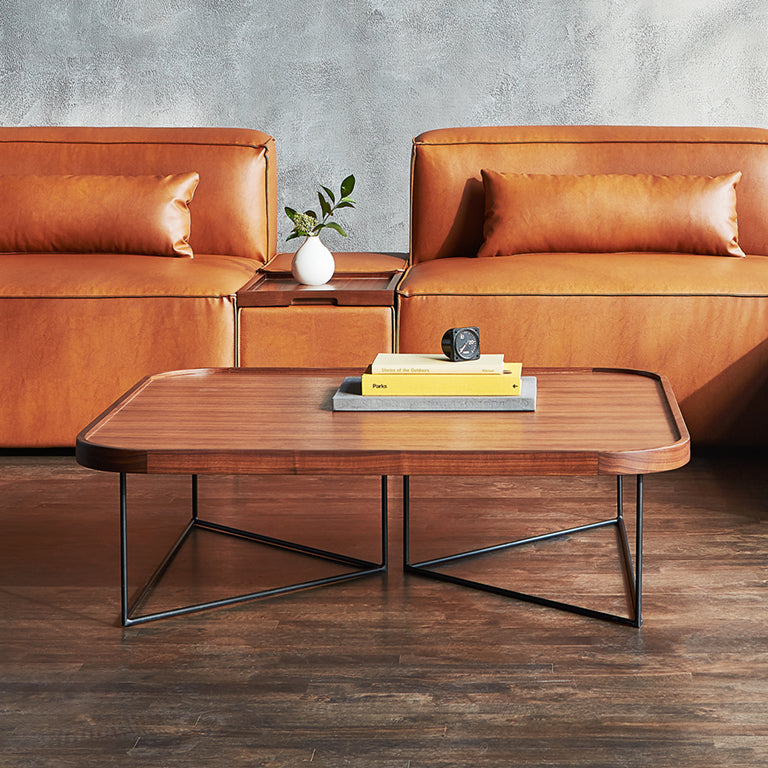 Gus Modern Porter Coffee Table - Square