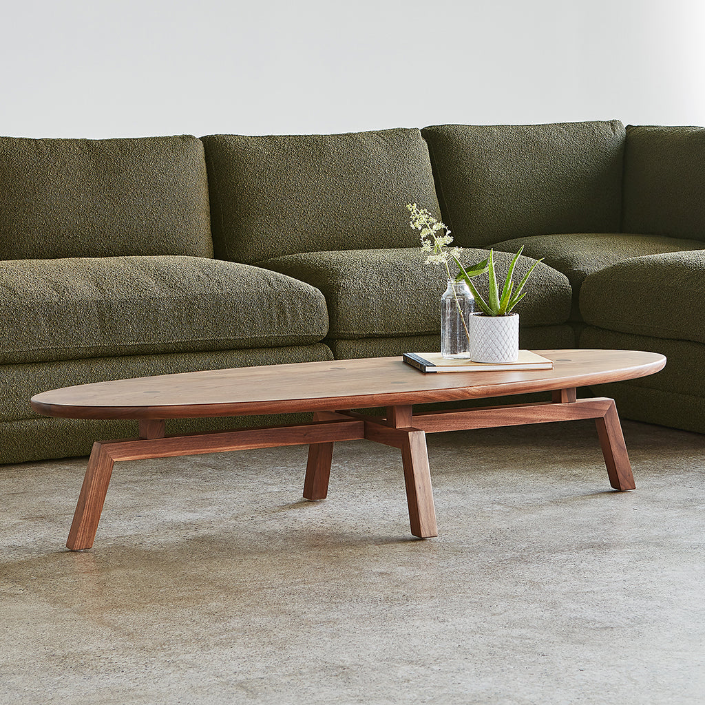 Gus Modern Solana Oval Coffee Table