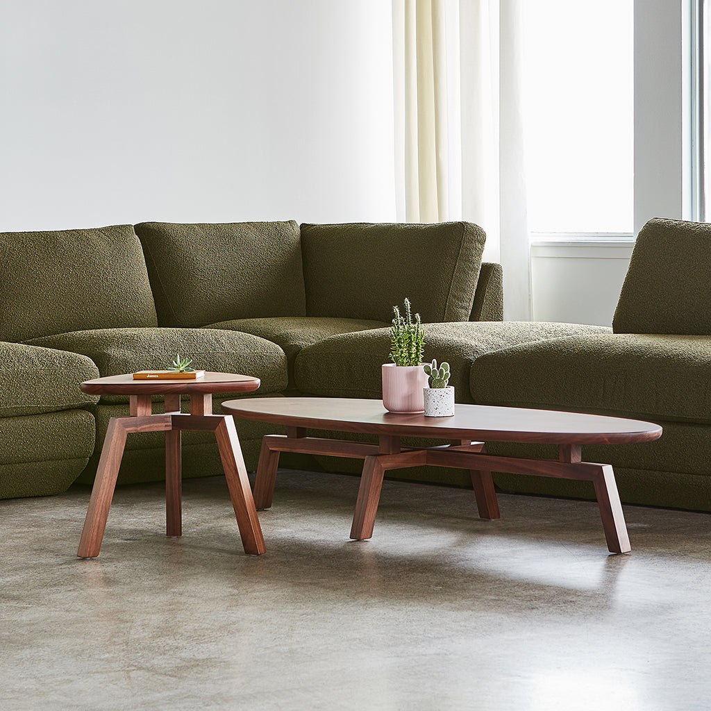 Gus Modern Solana Oval Coffee Table