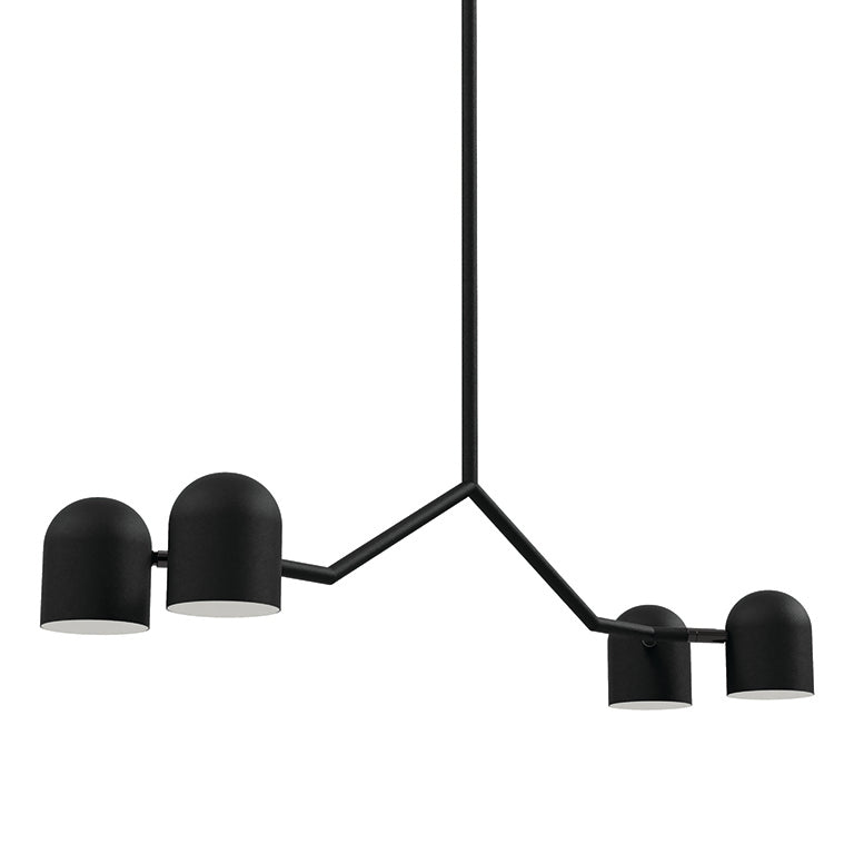 Gus Modern Tandem 4-Head Pendant Lamp