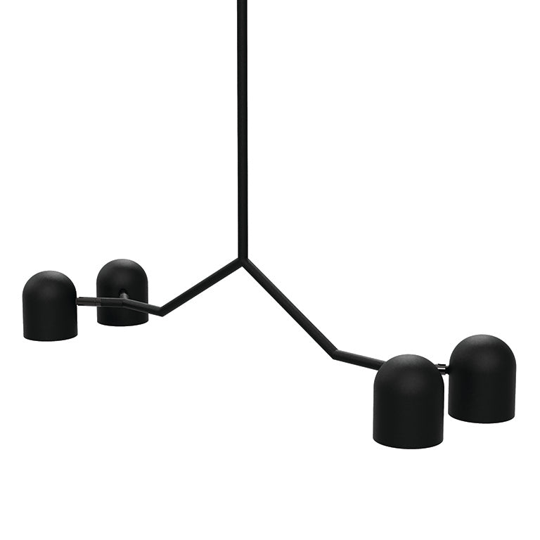 Gus Modern Tandem 4-Head Pendant Lamp