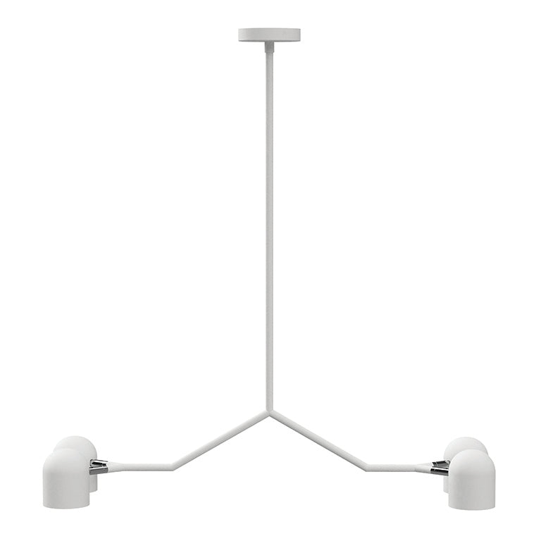 Gus Modern Tandem 4-Head Pendant Lamp