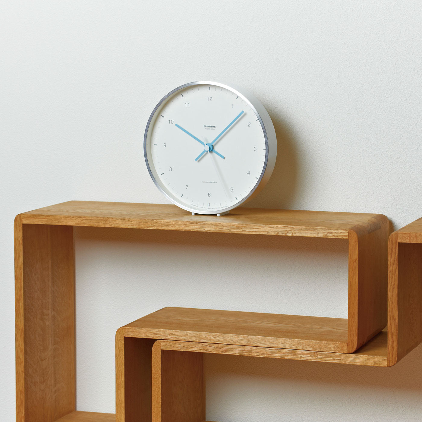 Lemnos Mizuiro Clock - White
