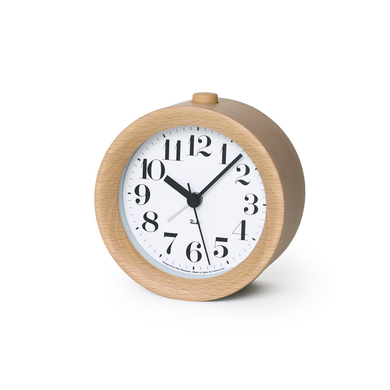 Lemnos Riki Alarm Clock Natural