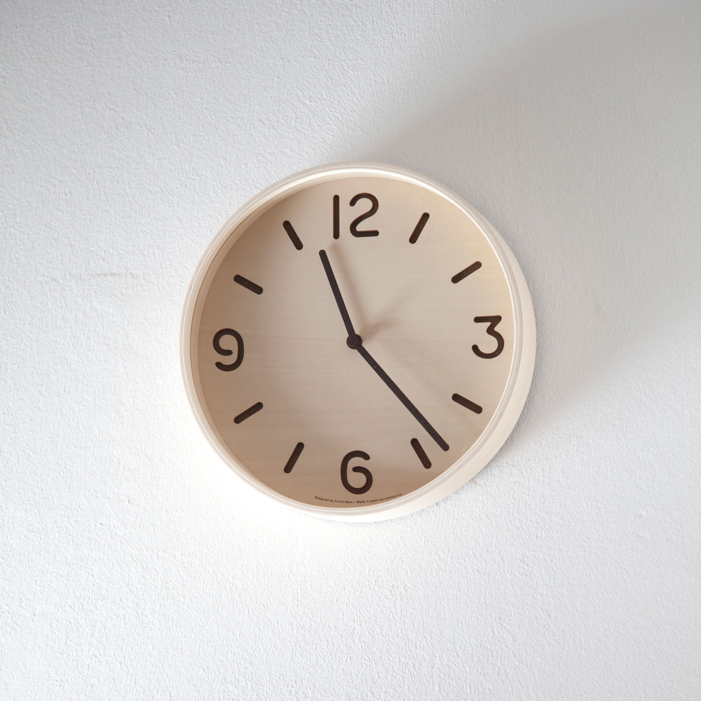 Lemnos Thomson Clock - Natural