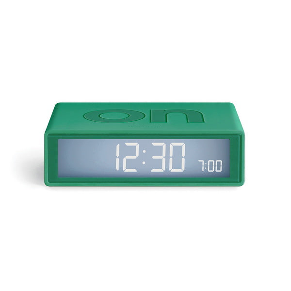 Lexon Flip+ Travel LCD Alarm Clock