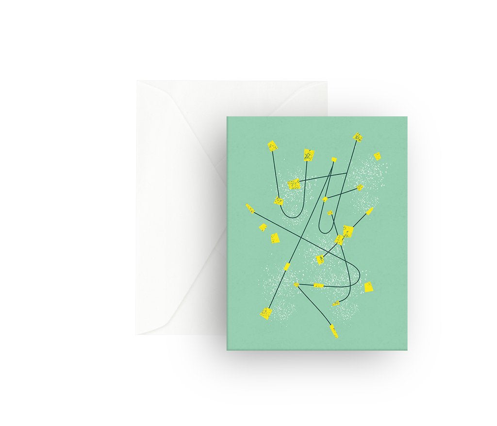 Mezzaluna Studio Greeting Card - Constellation