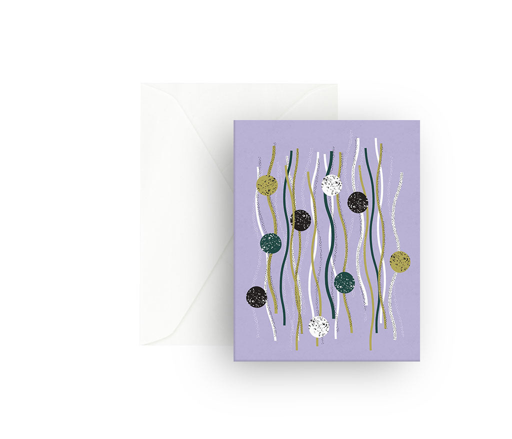 Mezzaluna Studio Greeting Card - Moon Over Water