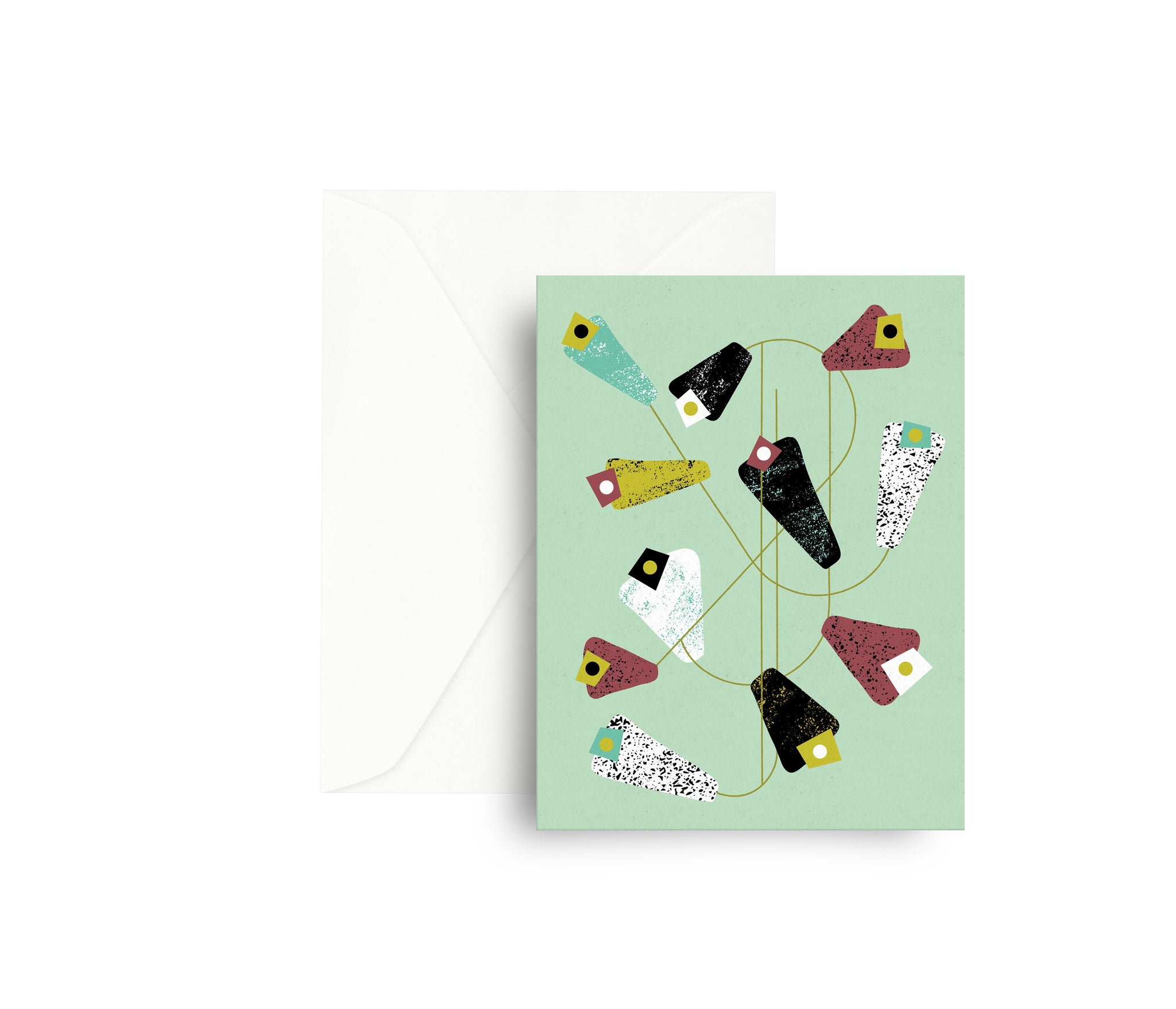 Mezzaluna Studio Greeting Card - Seaside