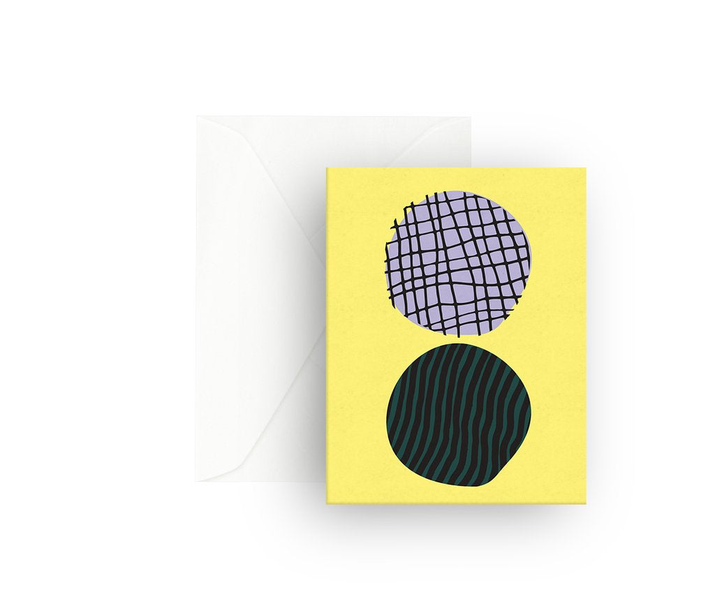 Mezzaluna Studio Greeting Card - Yellow Sun