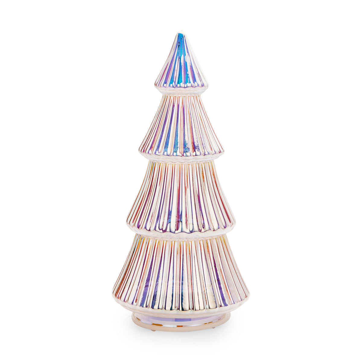 MoMA LED Glass Lighted Tree - Iridescent