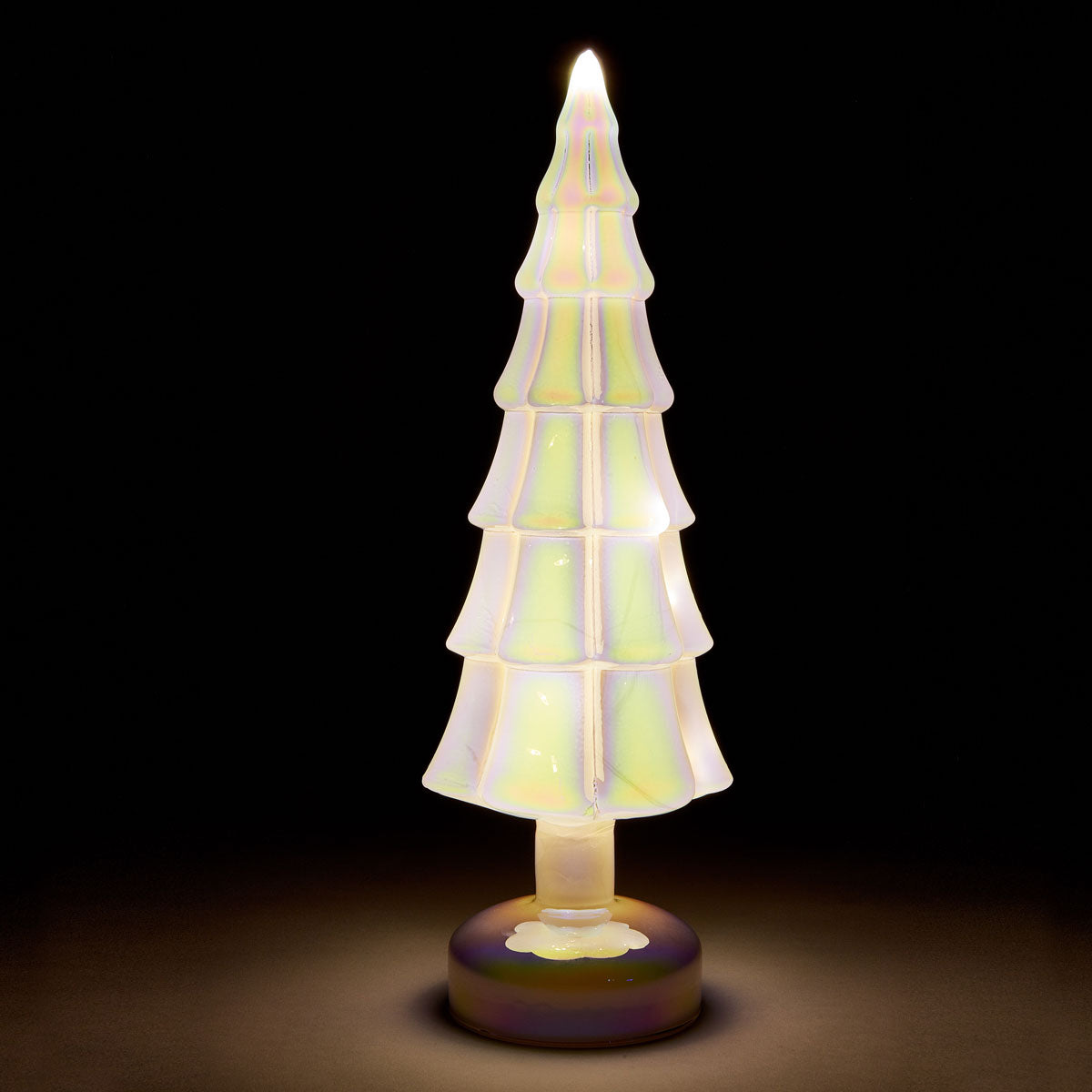 MoMA LED Glass Lighted Tree - Pearl