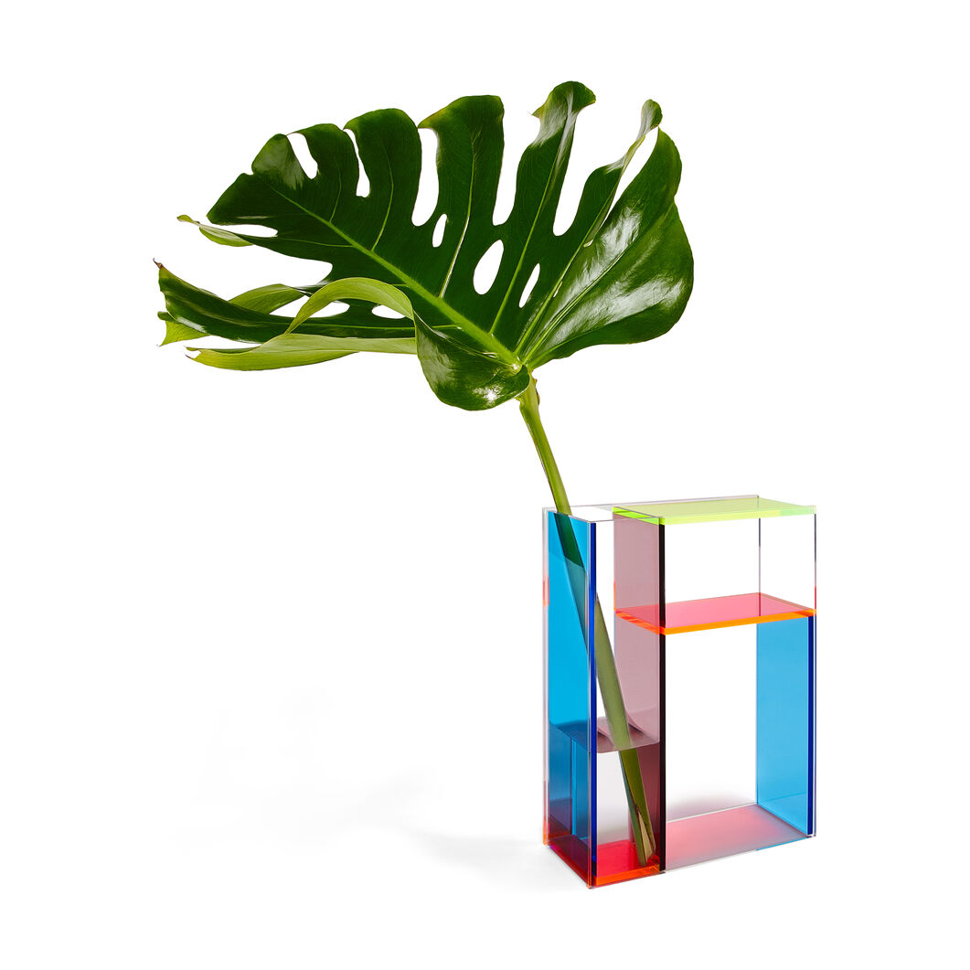 MoMA Neon Mondri Vase