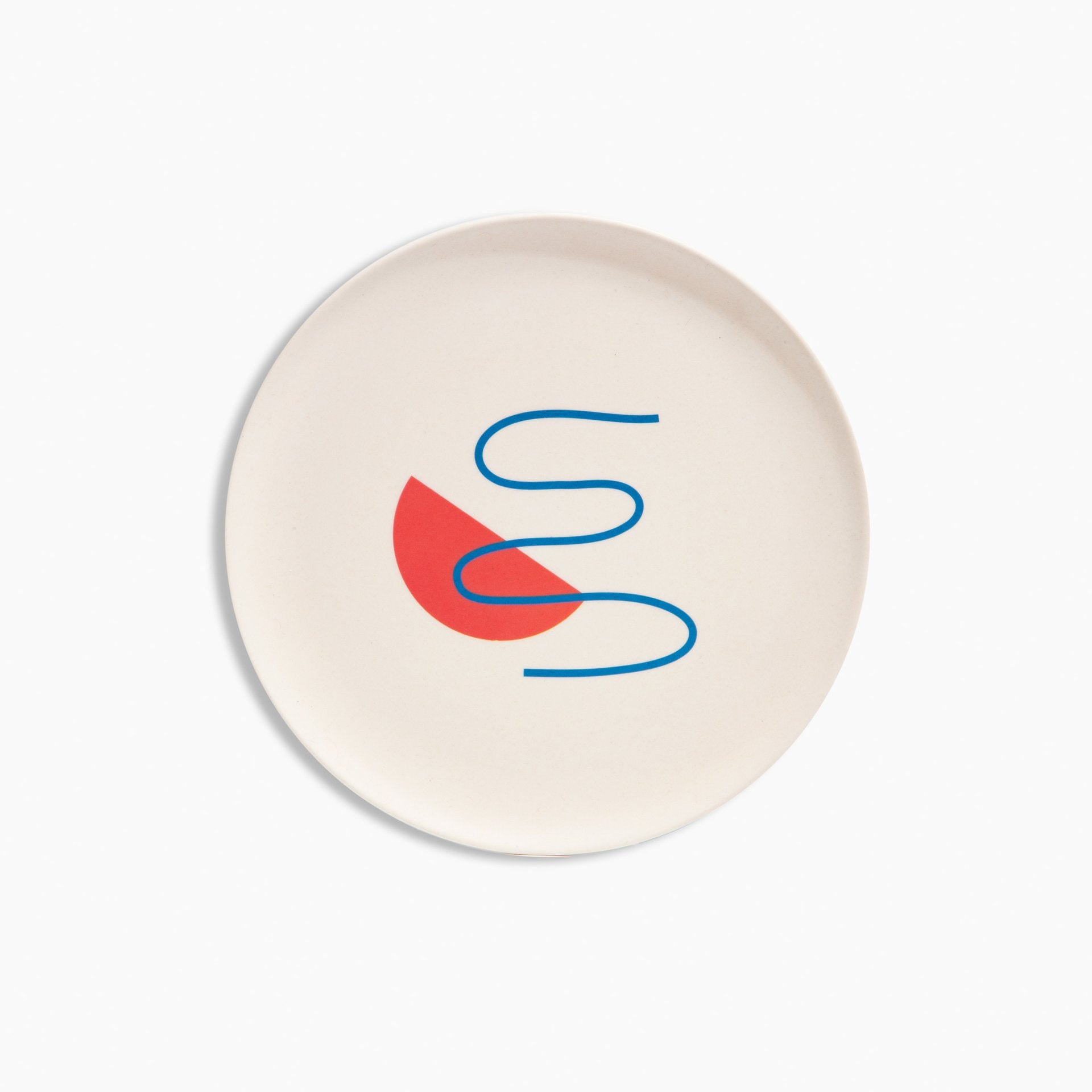 Poketo Bamboo Salad Plates Set of 4 - Doodles