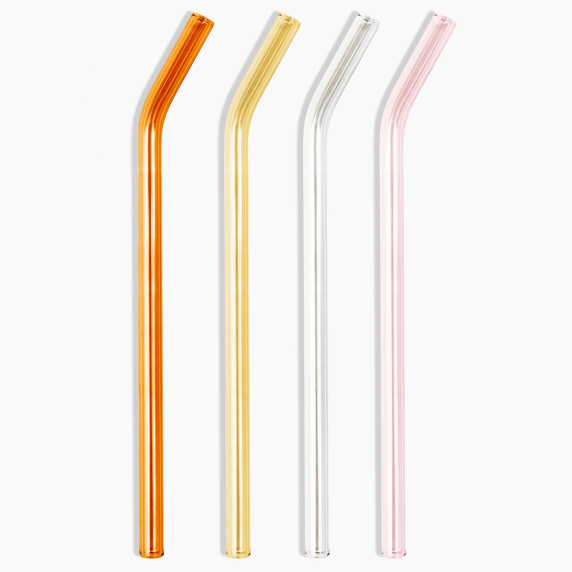 Poketo Glass Straws in Warm Set