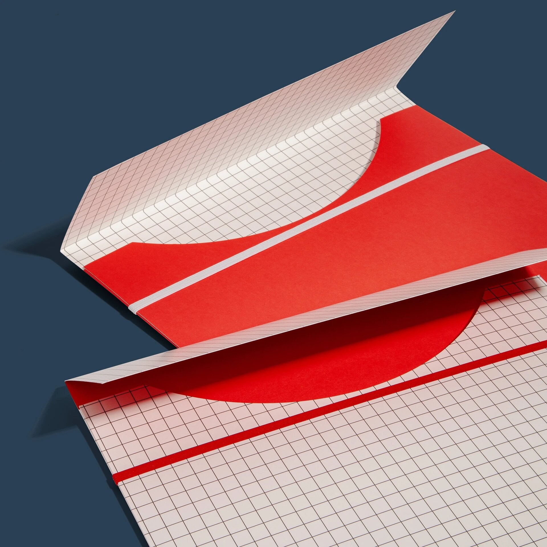 Poketo Pocket Folder Set of 2 in Grid