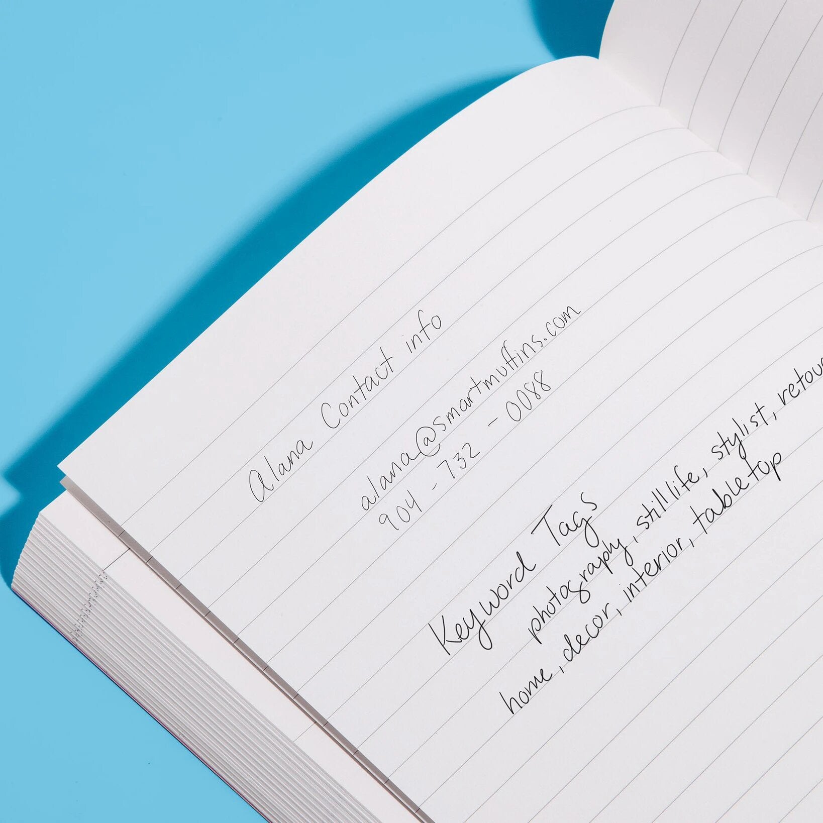 Poketo Quarterly Goal Planner in Blue