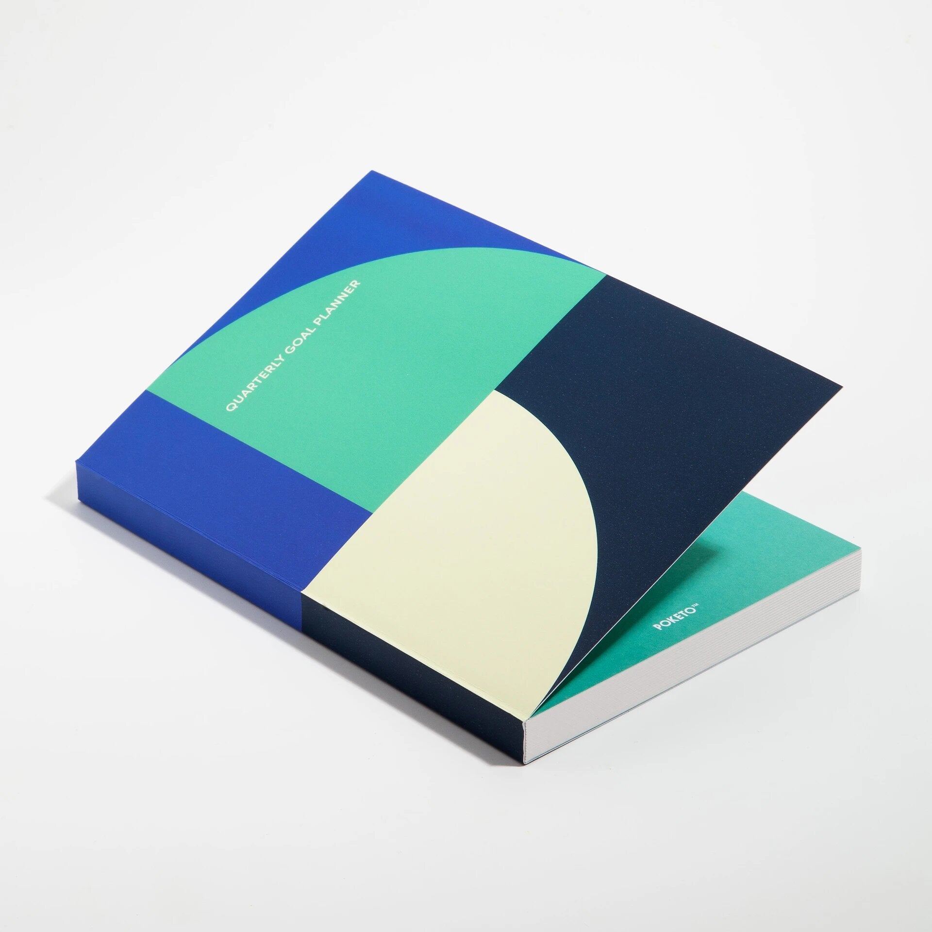 Poketo Quarterly Goal Planner in Blue
