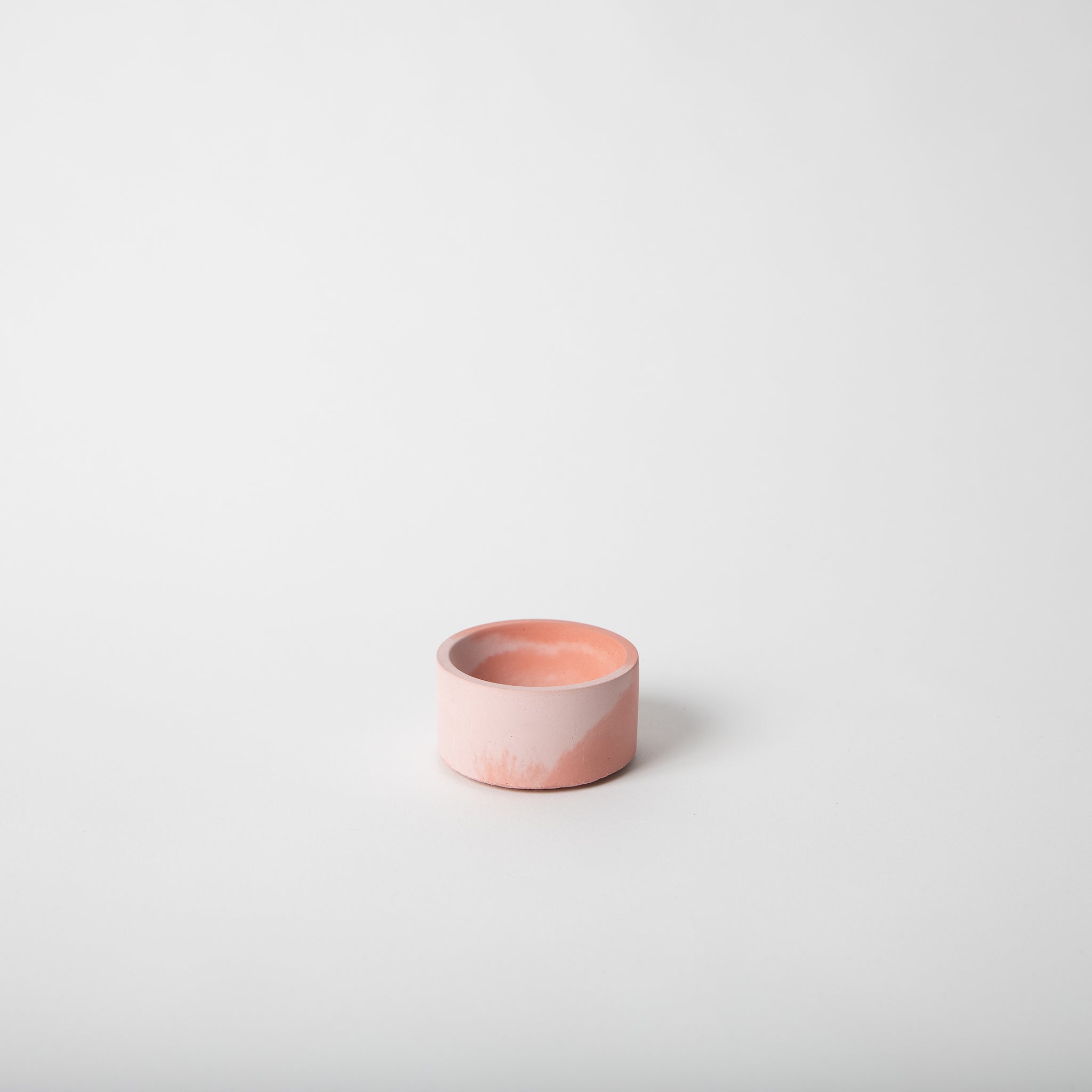Pretti.Cool Incense Holder - Round - Marbled Pink & Coral