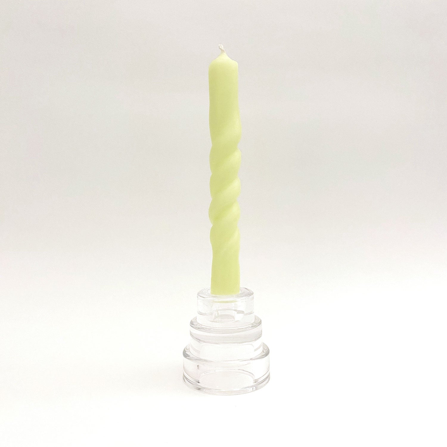 Twistedd Candles Shape G - Light Green