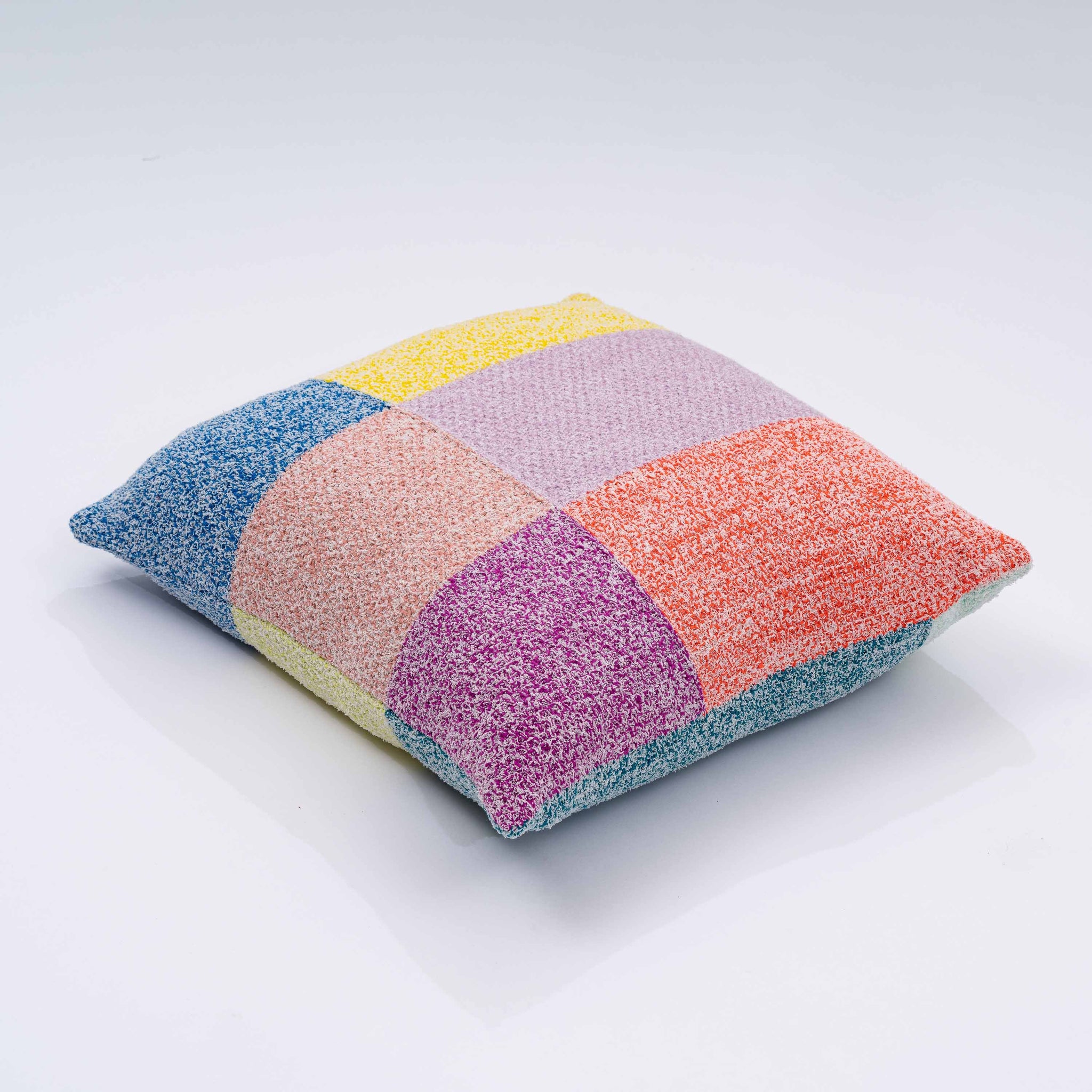 Verloop PET Colorblock Pillow - Rainbow