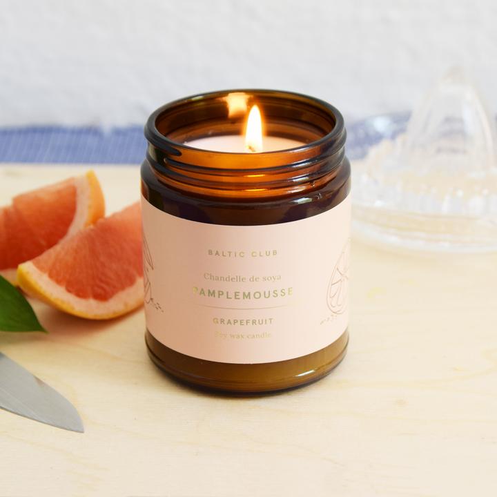 Baltic Club Grapefruit Soy Candle