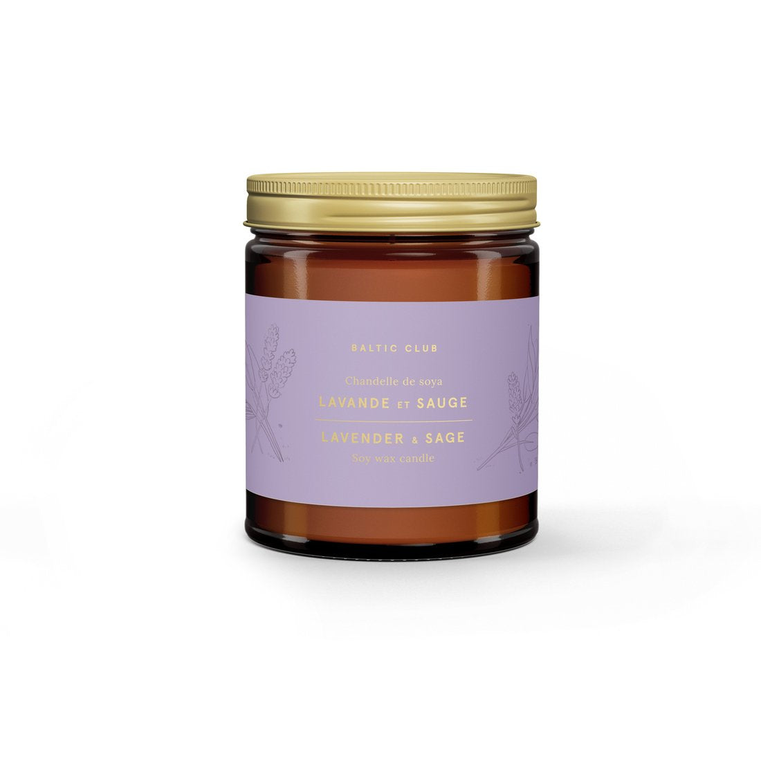 Baltic Club Lavender & Sage Soy Candle