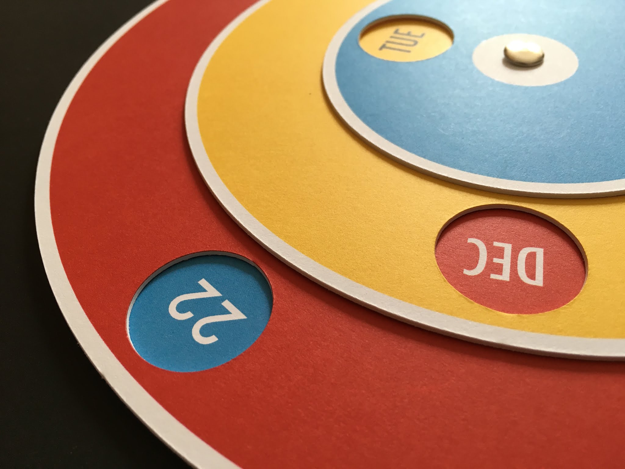Rotary Calendar by Christopher Rouleau