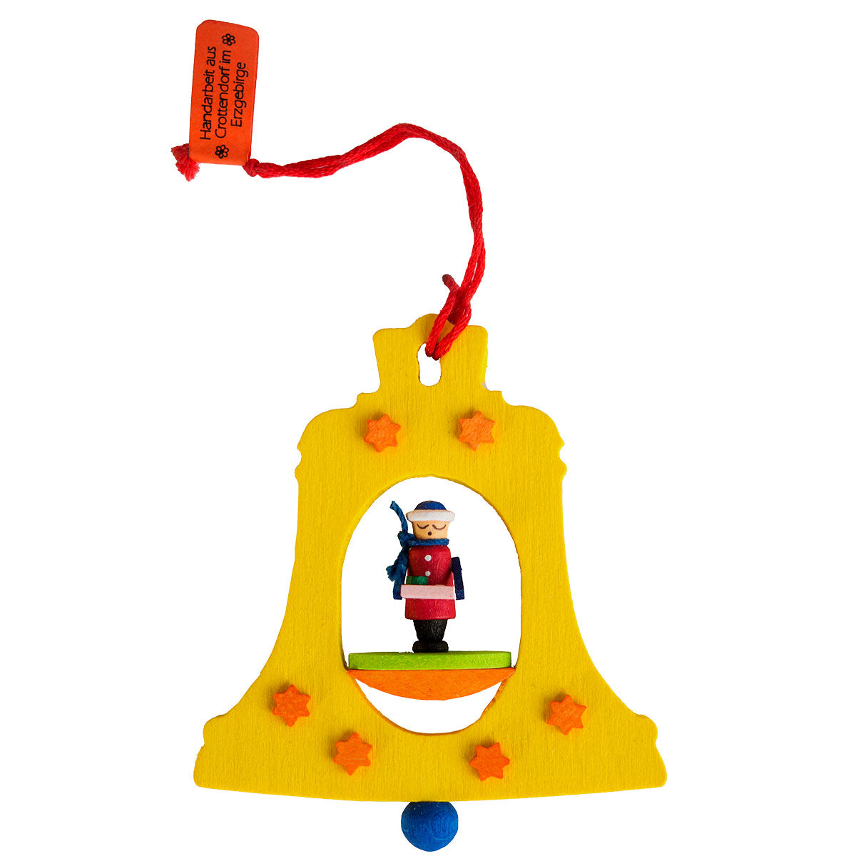 Graupner Bell with Mini Figures Ornament
