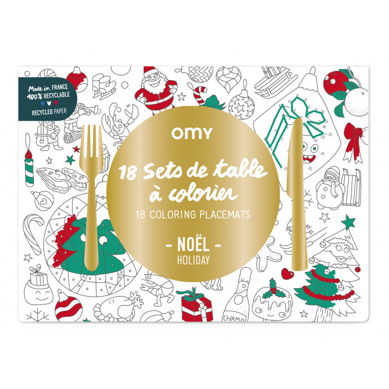 OMY Holiday Placemats
