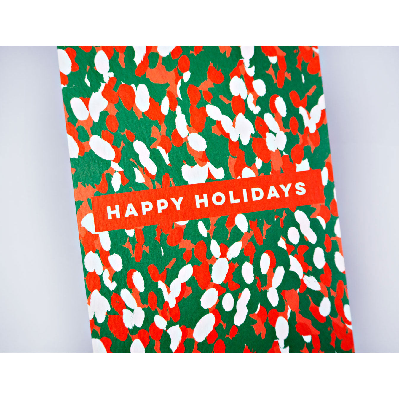 The Completist Christmas Confetti Card