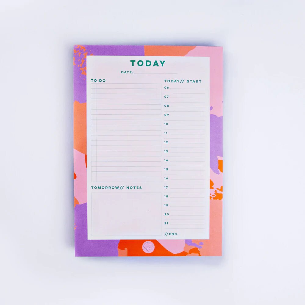 The Completist Daily Planner Pad - Palette Knife