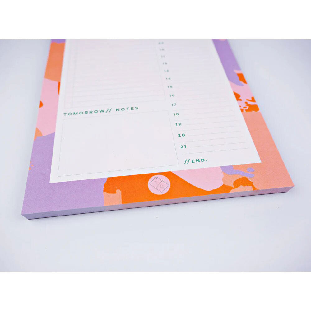 The Completist Daily Planner Pad - Palette Knife