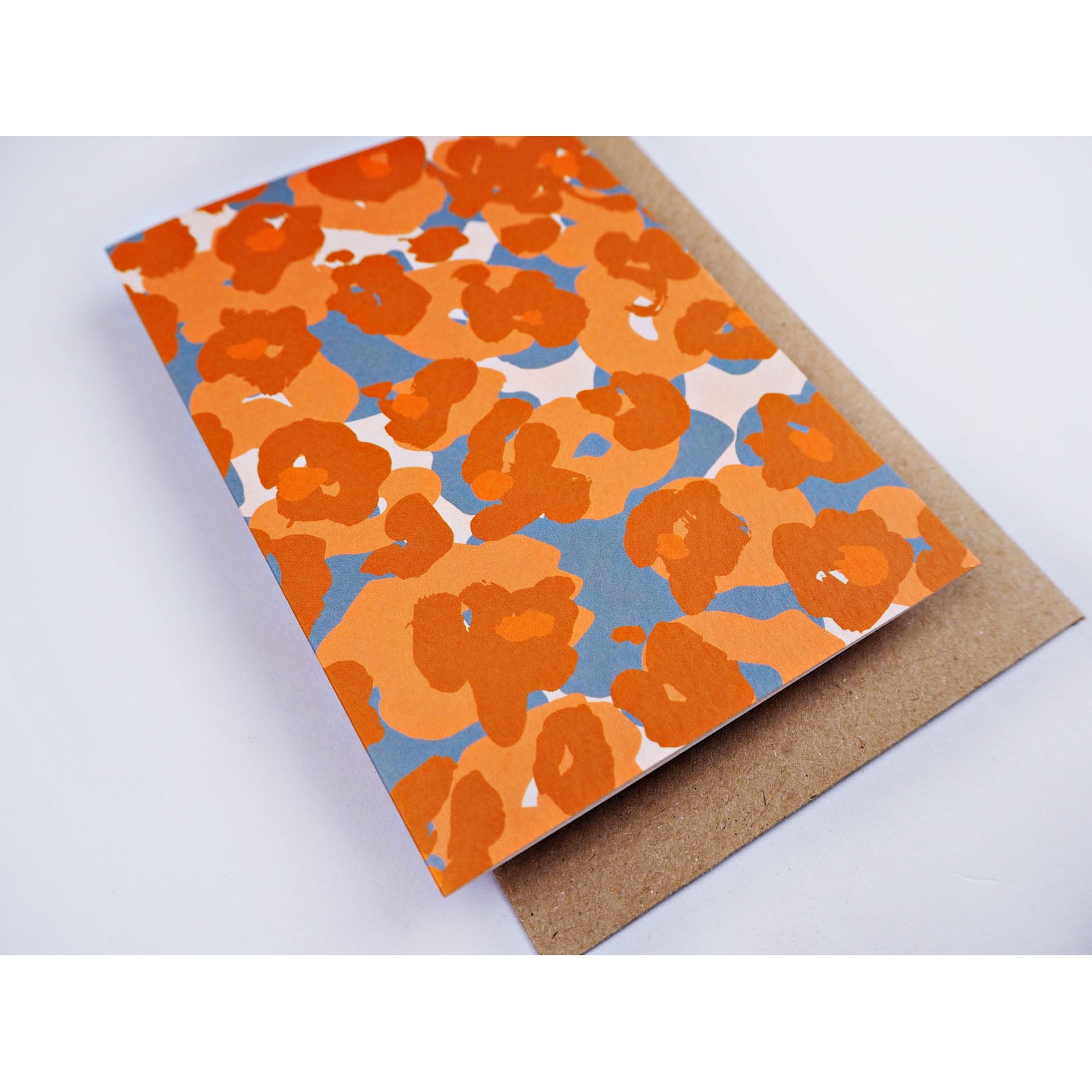 The Completist Painter Flower Art Card