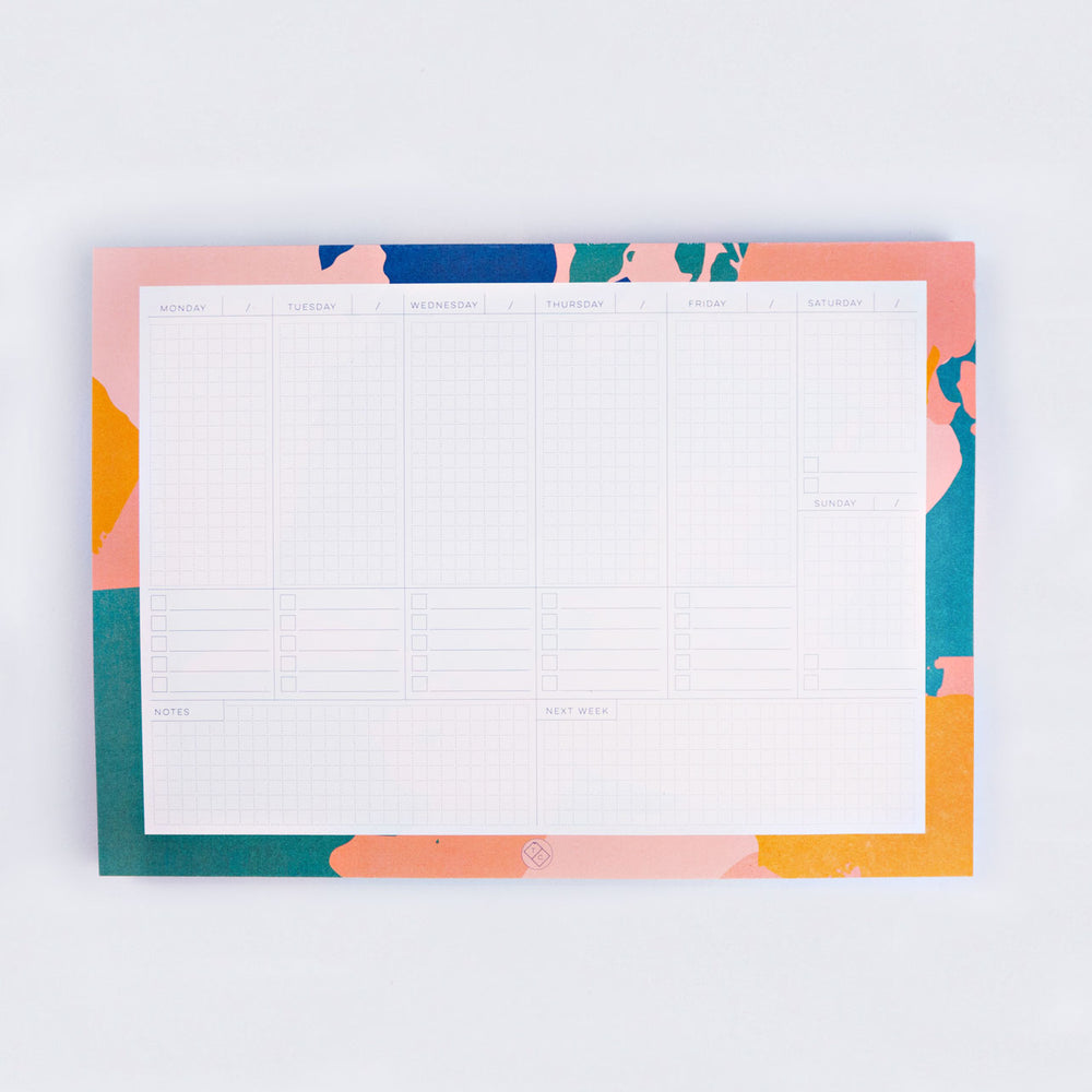 The Completist Weekly Planner Pad - Palette Knife