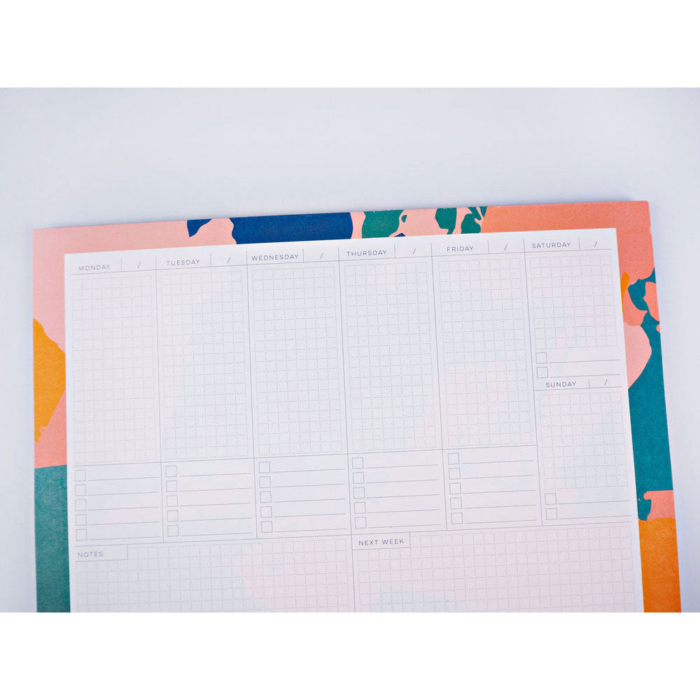 The Completist Weekly Planner Pad - Palette Knife