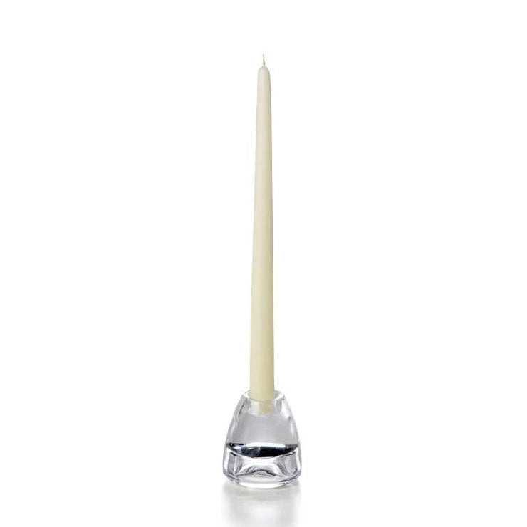 Yummi 12" Taper Candles - Set of 2 - Ivory