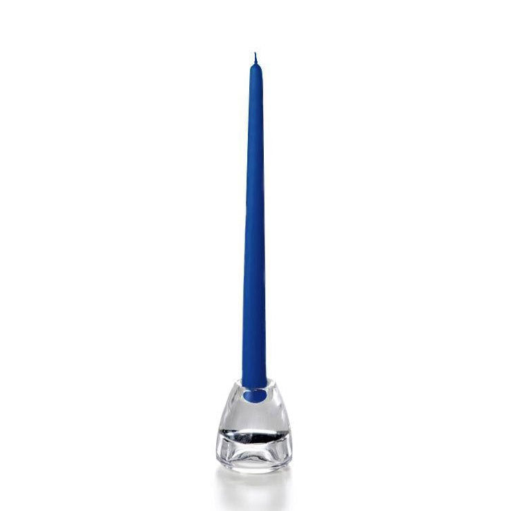 Yummi 12" Taper Candles - Set of 2 - Royal Blue